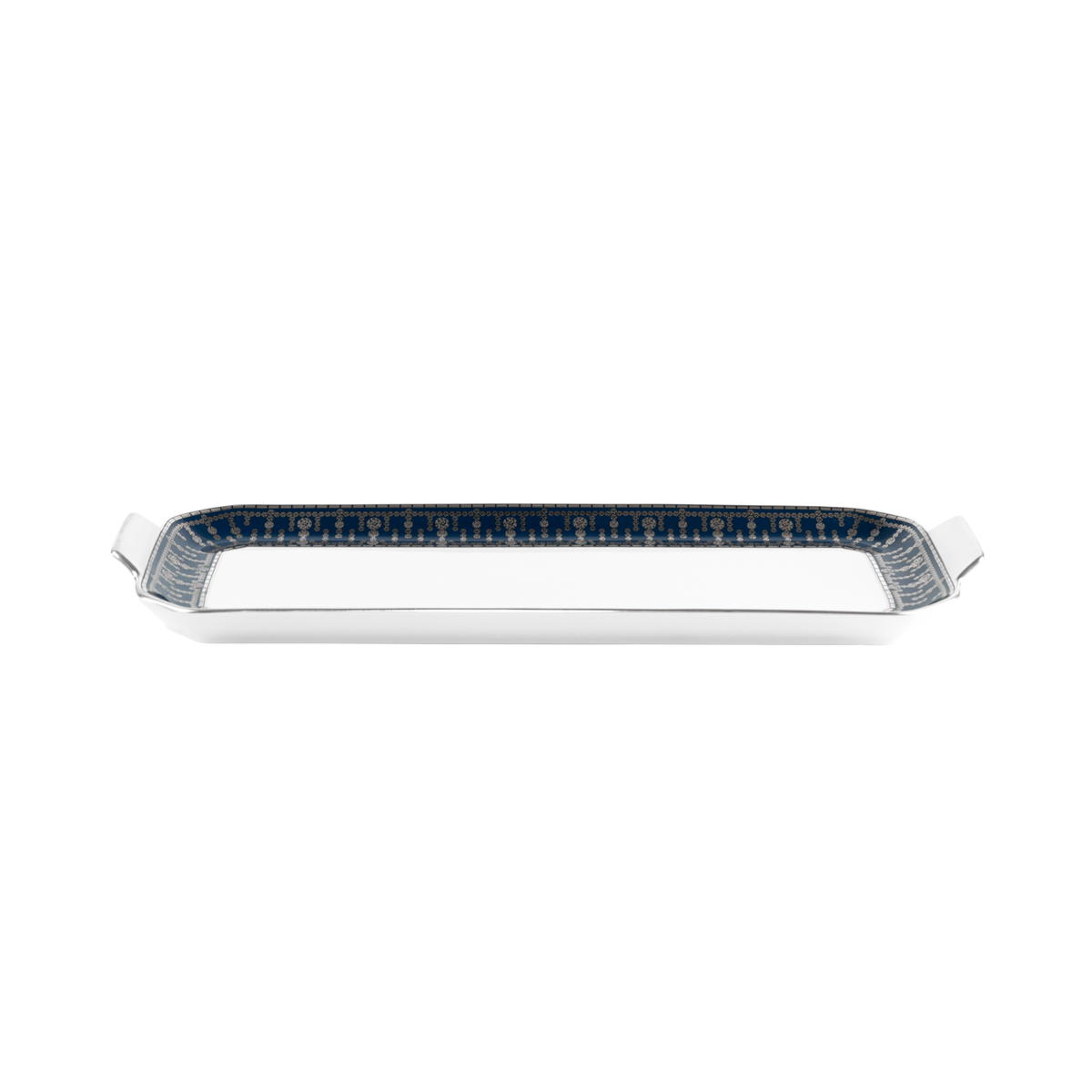 haviland-tiara-plat-cake-bleu-de-prusse-platine image 2