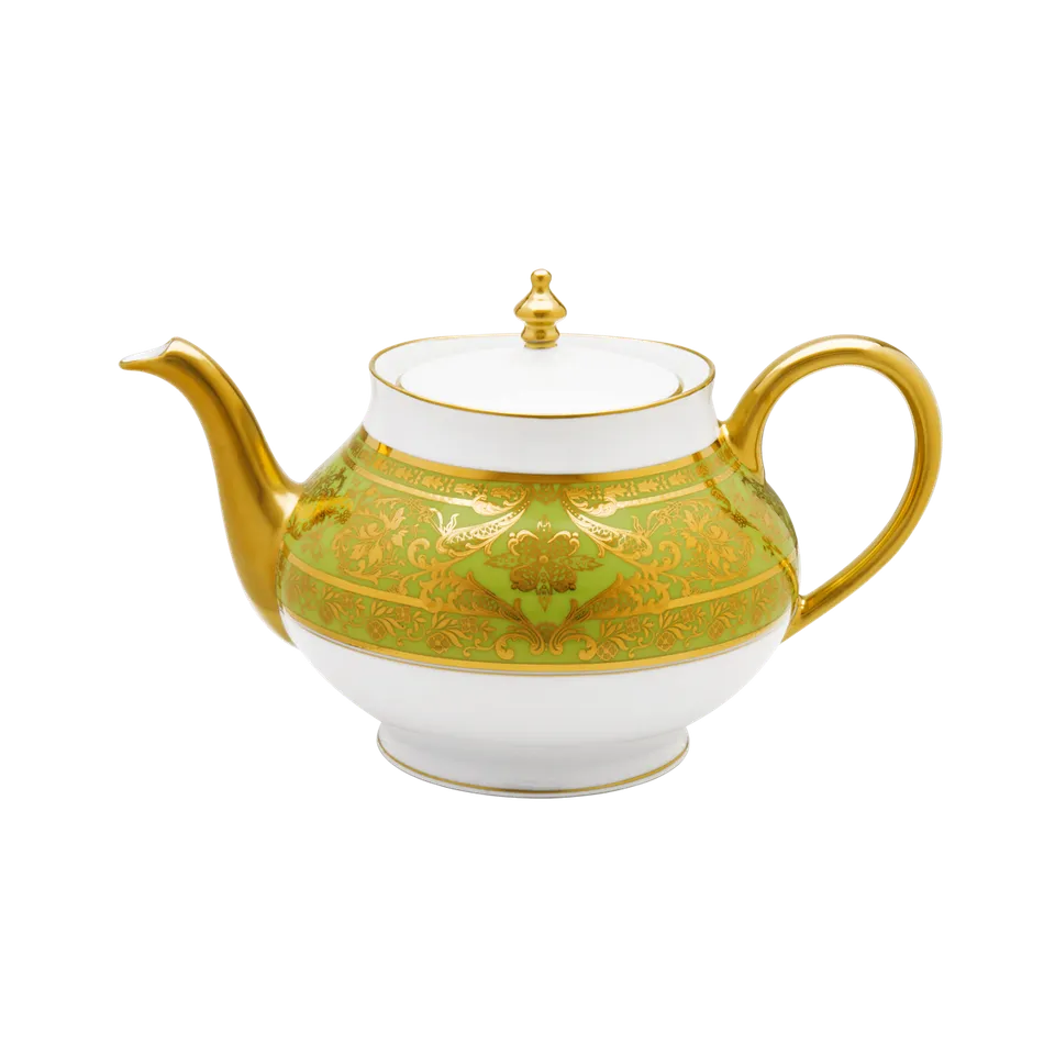 haviland-matignon-th-i-re-boule-vert-pomme-or-porcelaine image 1