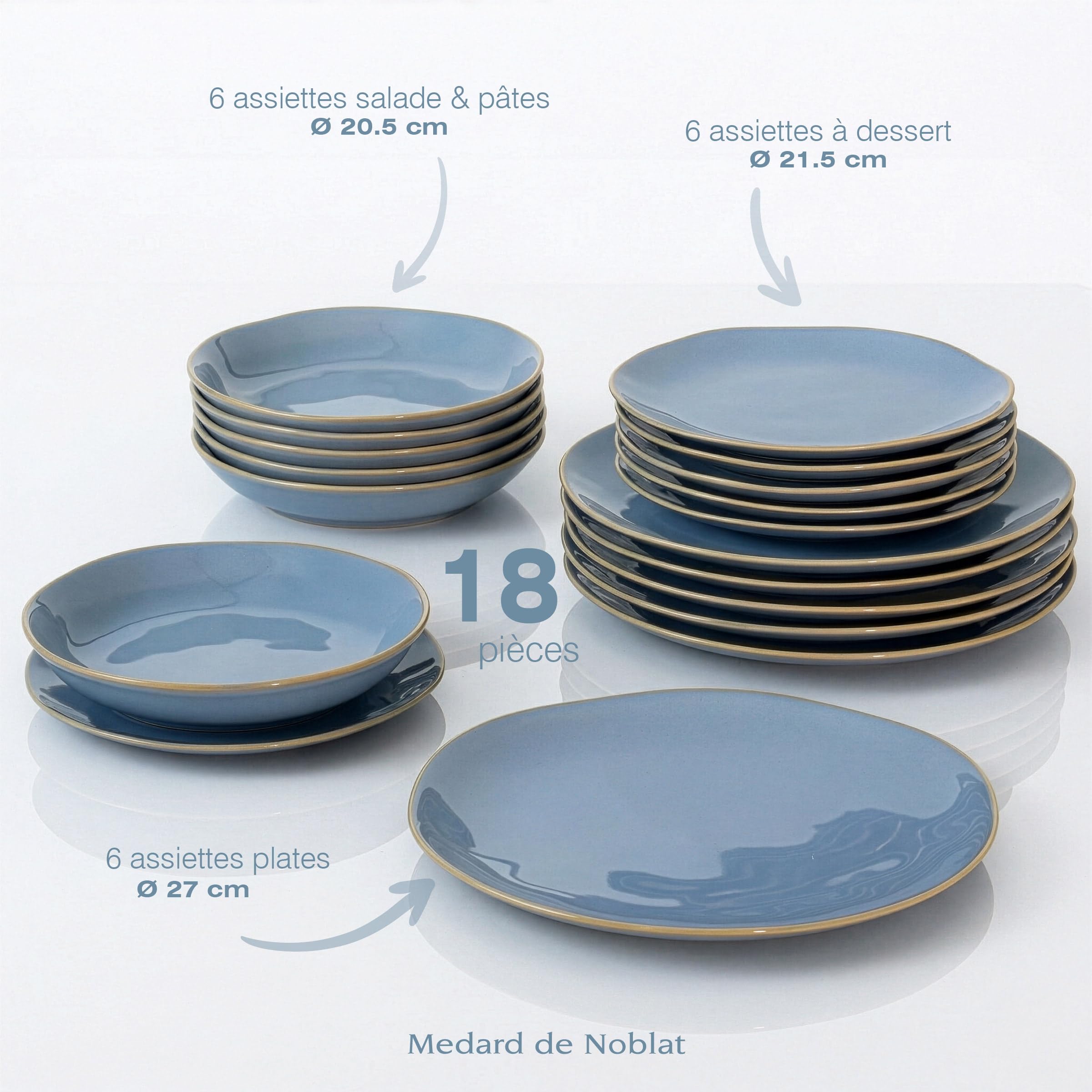 m-dard-de-noblat-eg-e-service-vaisselle-18-assiettes-bleu-ciel-gr-s image 3