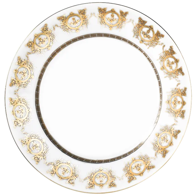 haviland-ritz-imp-rial-plat-tarte-blanc-porcelaine-ritz-paris image 1
