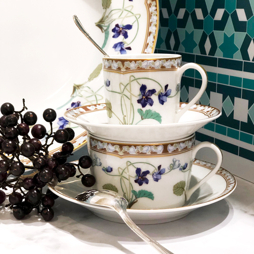 haviland-imp-ratrice-eug-nie-tasse-caf-soucoupe-porcelaine image 2