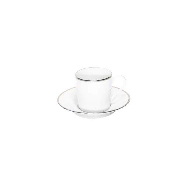 haviland-orsay-tasse-caf-et-soucoupe-platine-porcelaine image 1