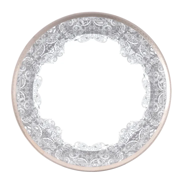 haviland-romane-assiette-d-ner-porcelaine-gris image 1