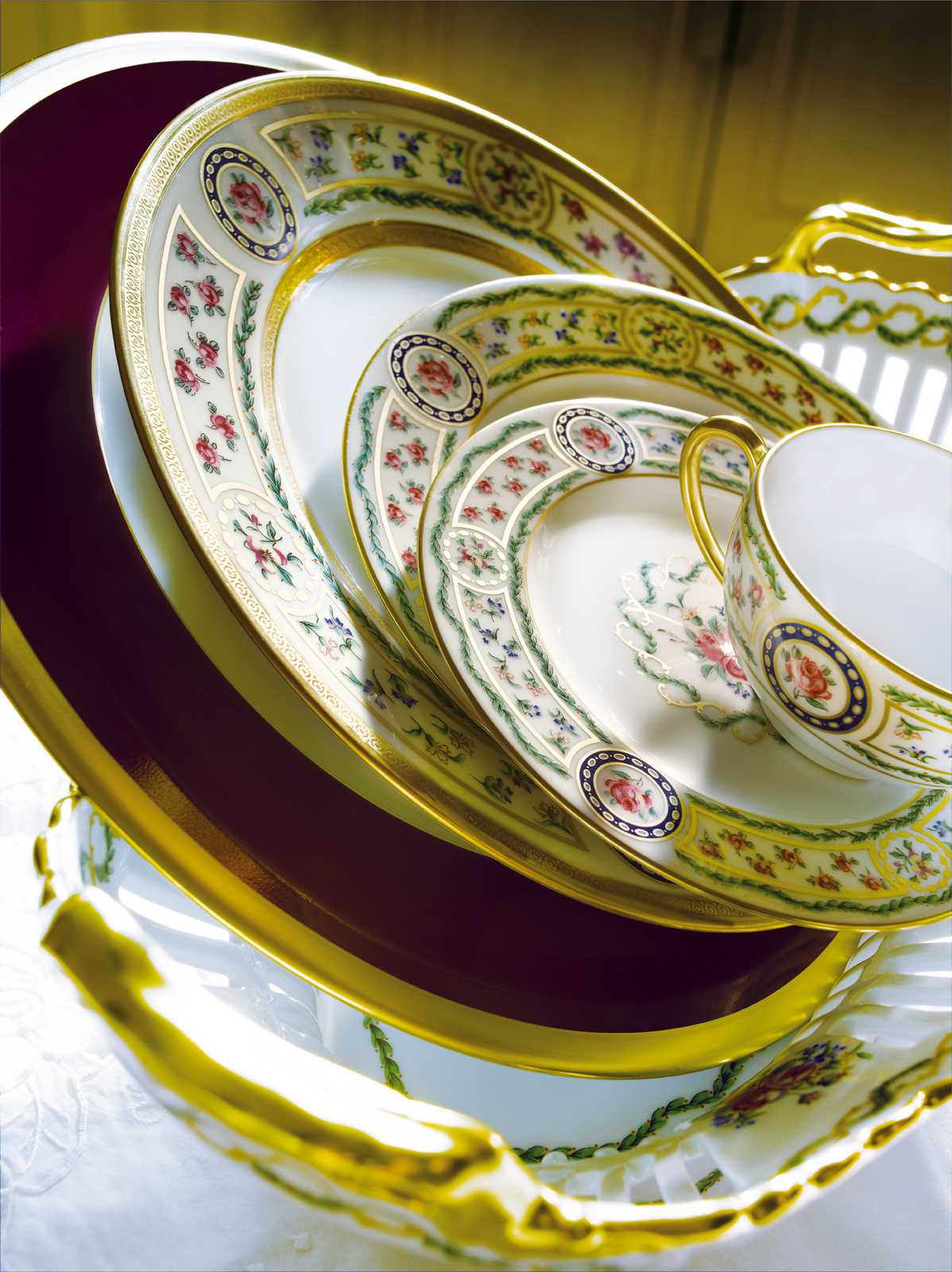 haviland-louveciennes-ravier-porcelaine-blanche image 3