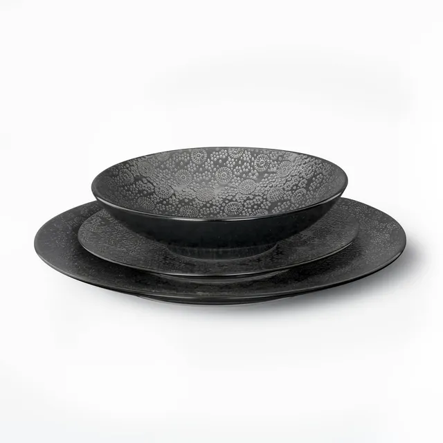 m-dard-de-noblat-nori-black-japan-service-18-assiettes-gr-s image 1