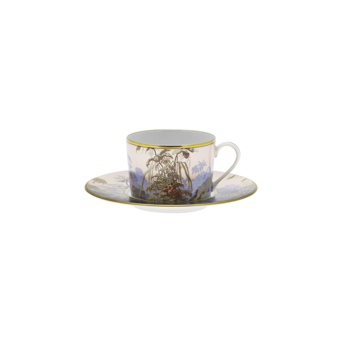 haviland-le-br-sil-tasse-d-jeuner-soucoupe-porcelaine-limoges image 1