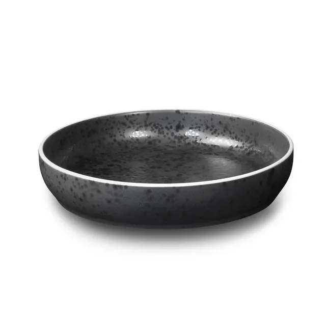 m-dard-de-noblat-aster-granit-assiette-gourmet-22-cm-lot-de-6-grise image 1