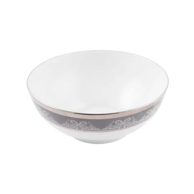 haviland-romane-saladier-gris-porcelaine image 1