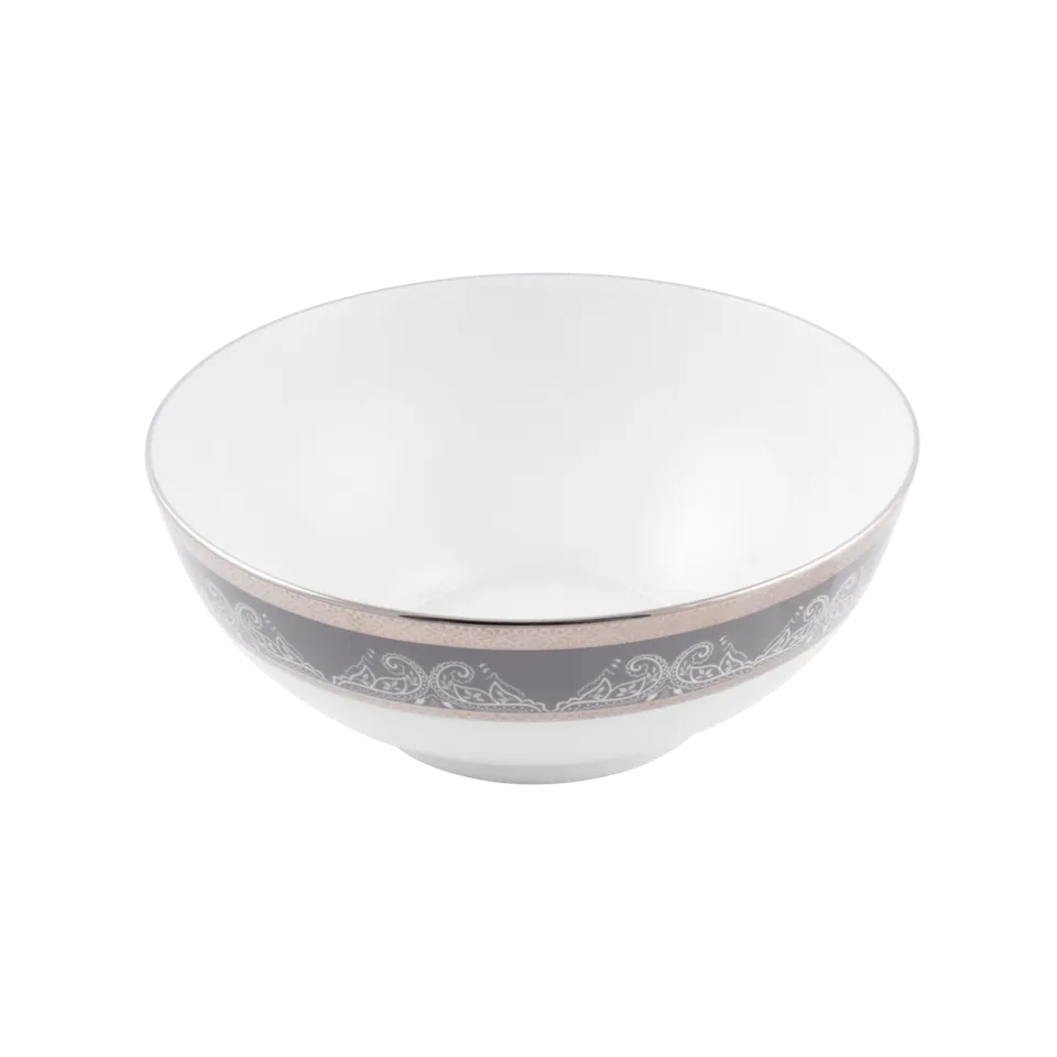 haviland-romane-saladier-gris-porcelaine image 1