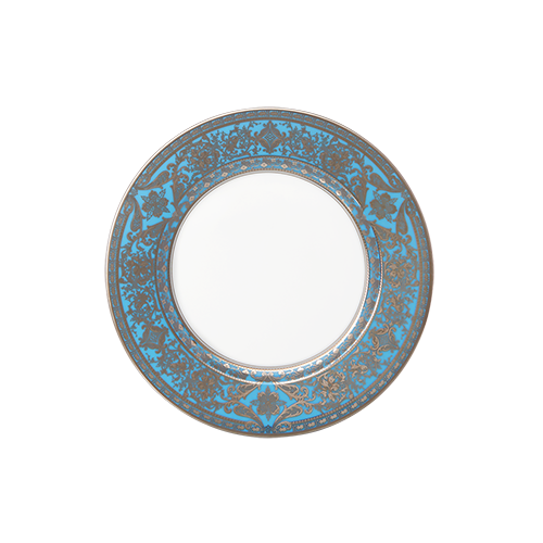 haviland-matignon-assiette-g-teau-bleu-piscine-platine image 2