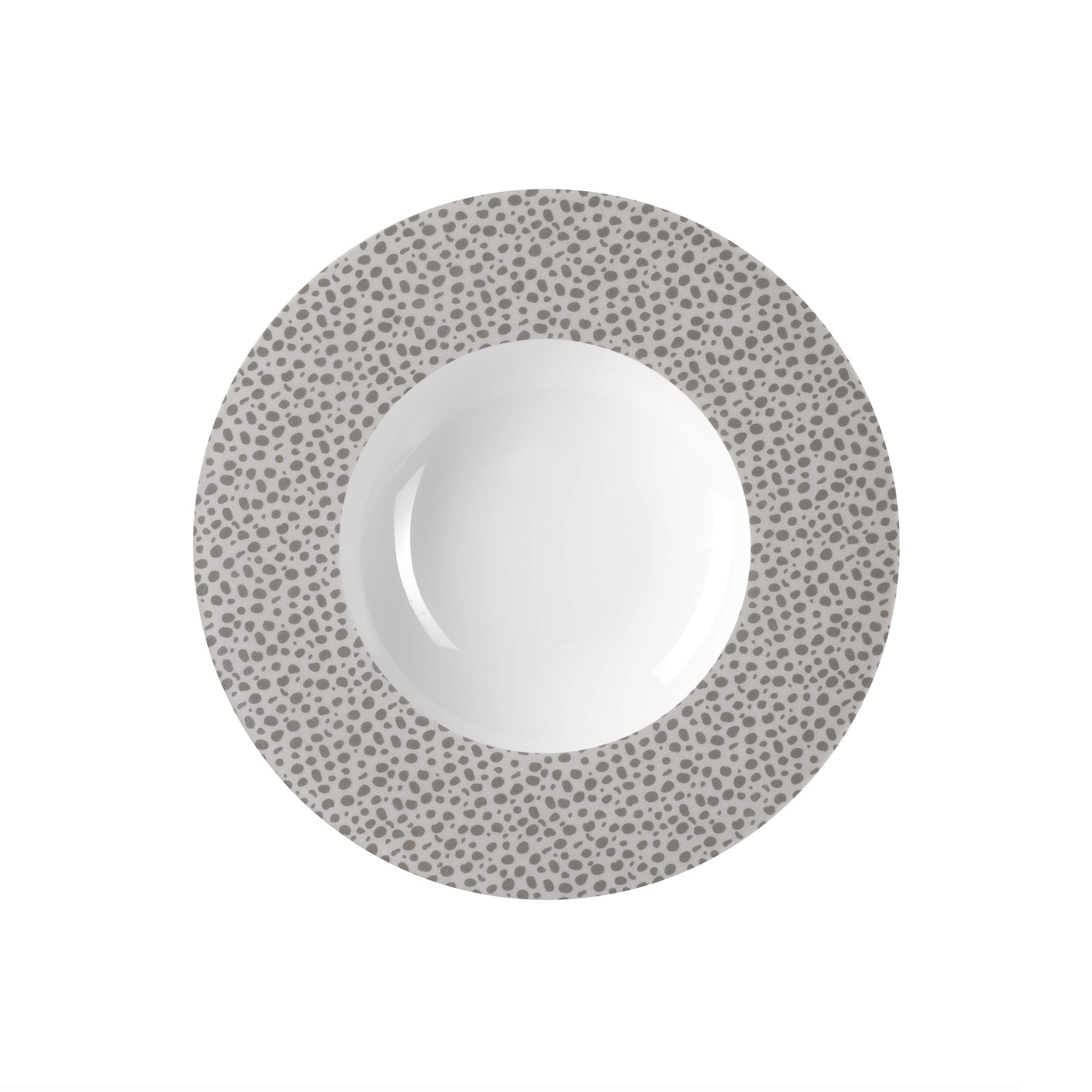m-dard-de-noblat-baghera-assiettes-creuses-23-cm-platine-lot-6 image 1