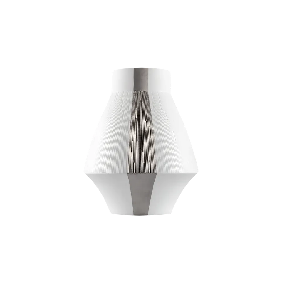 haviland-infini-vase-petit-mod-le-platine-porcelaine image 1