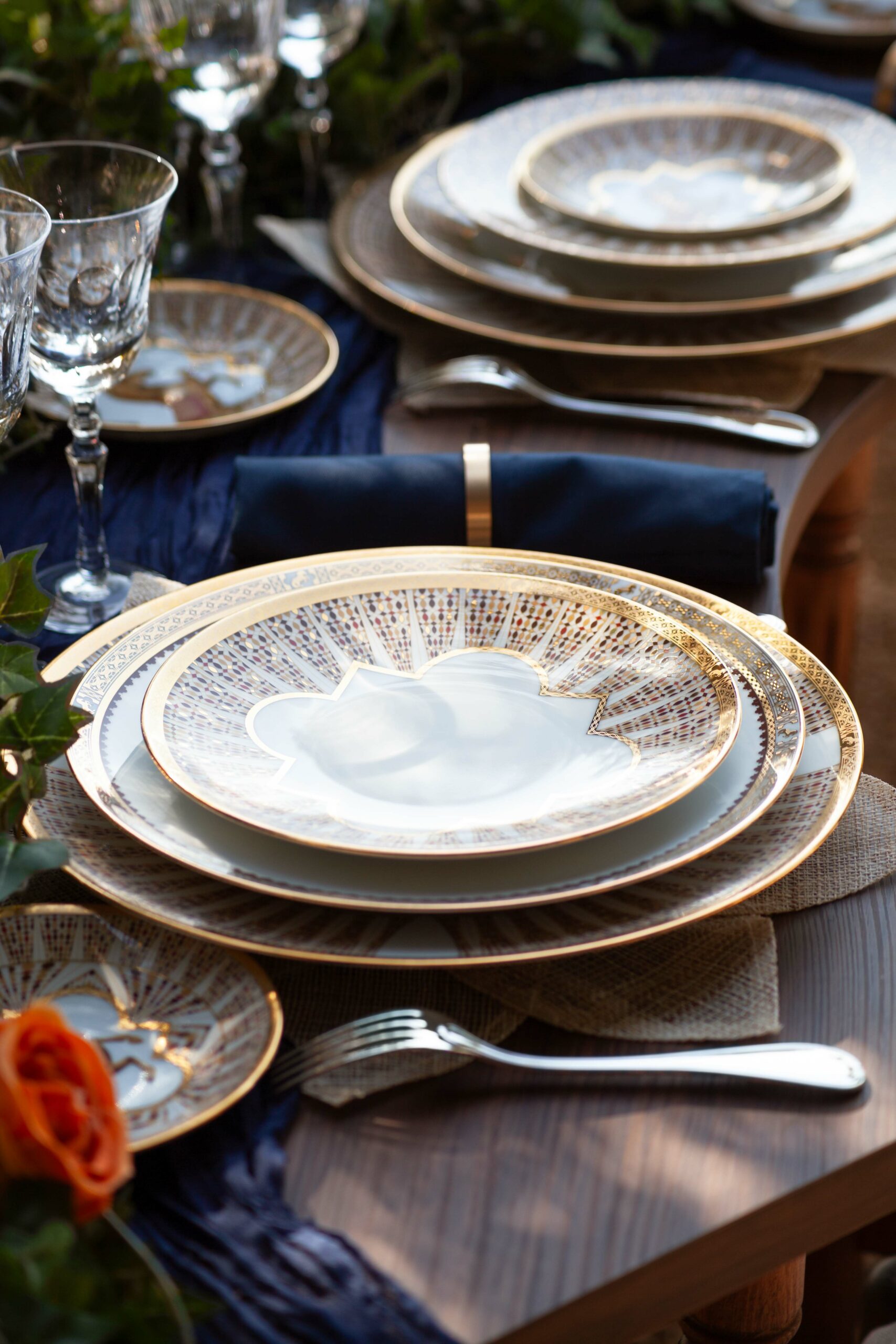 haviland-cavalier-royal-assiette-d-ner-porcelaine image 3