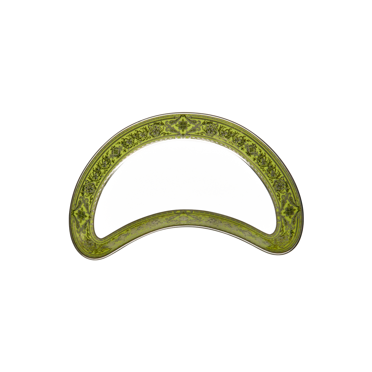 haviland-matignon-assiette-salade-vert-pomme-platine image 1