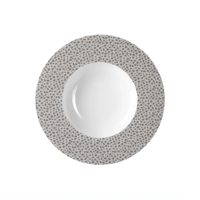 m-dard-de-noblat-baghera-assiettes-creuses-23-cm-platine-lot-6 image 1