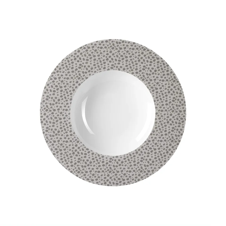 m-dard-de-noblat-baghera-assiettes-creuses-23-cm-platine-lot-6 image 1