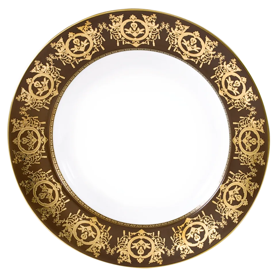 haviland-ritz-imp-rial-plat-rond-creux-bronze image 1