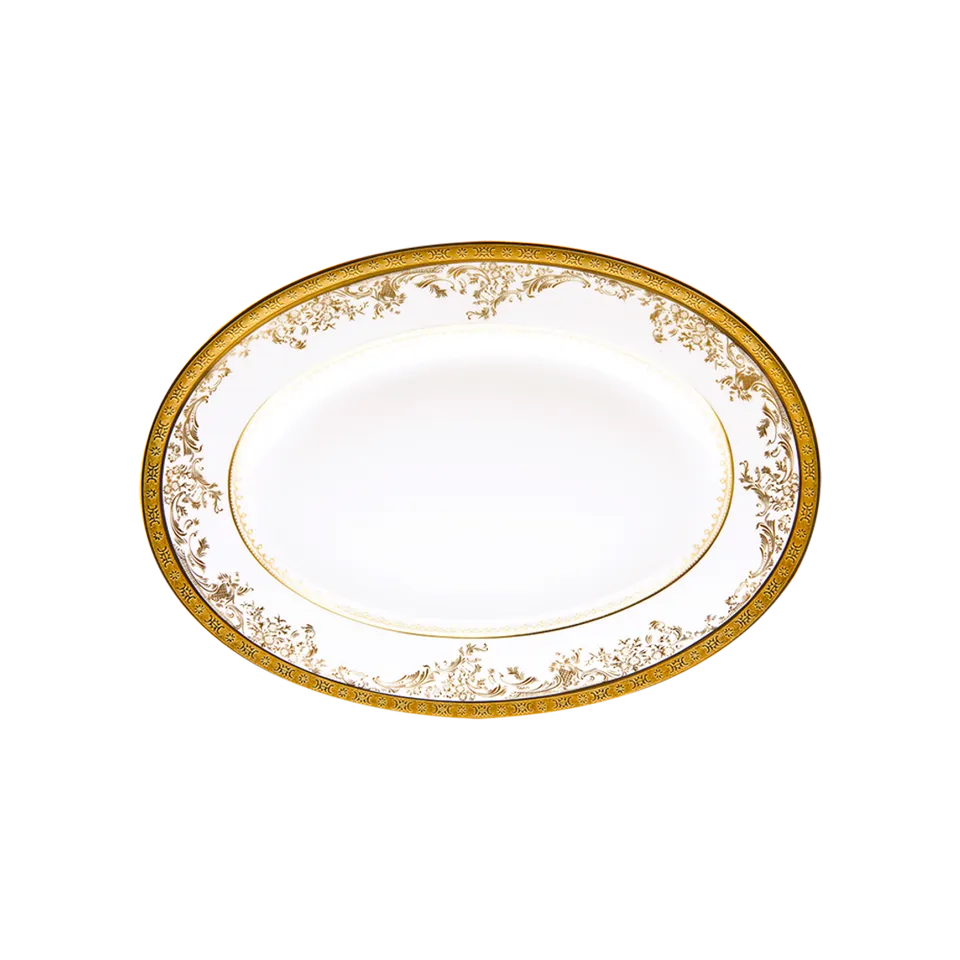 haviland-diplomate-ravier-porcelaine-blanche-limoges image 1