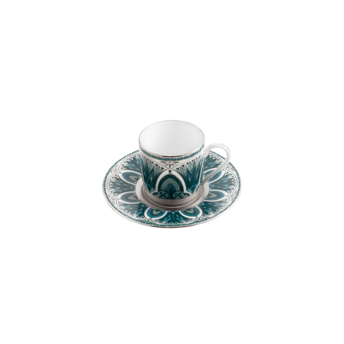 haviland-r-ves-du-nil-tasse-caf-soucoupe-porcelaine-verte image 1