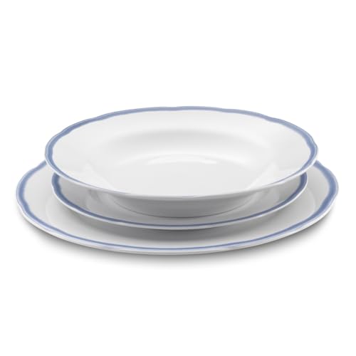 m-dard-de-noblat-scala-bleu-service-18-assiettes-porcelaine image 4