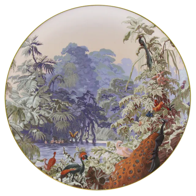 haviland-le-br-sil-assiette-pr-sentation-porcelaine-zuber image 1