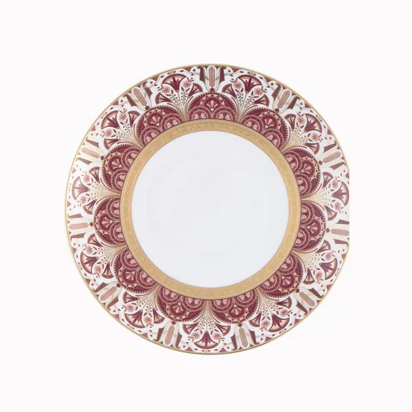 haviland-r-ves-du-nil-assiette-dessert-pourpre-or-porcelaine image 1