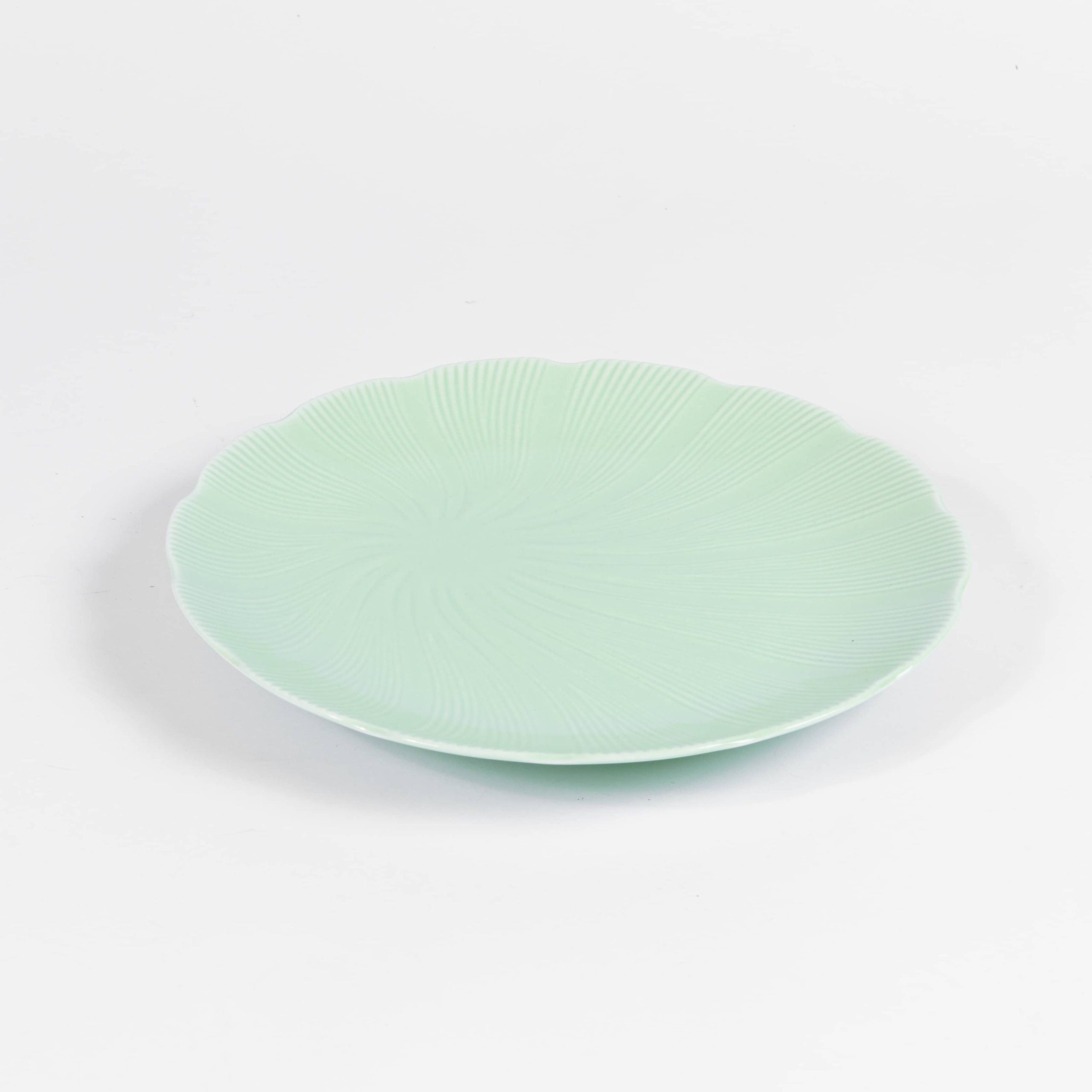 ogre-la-fabrique-tahiti-assiette-plate-porcelaine-verte-25-cm image 2