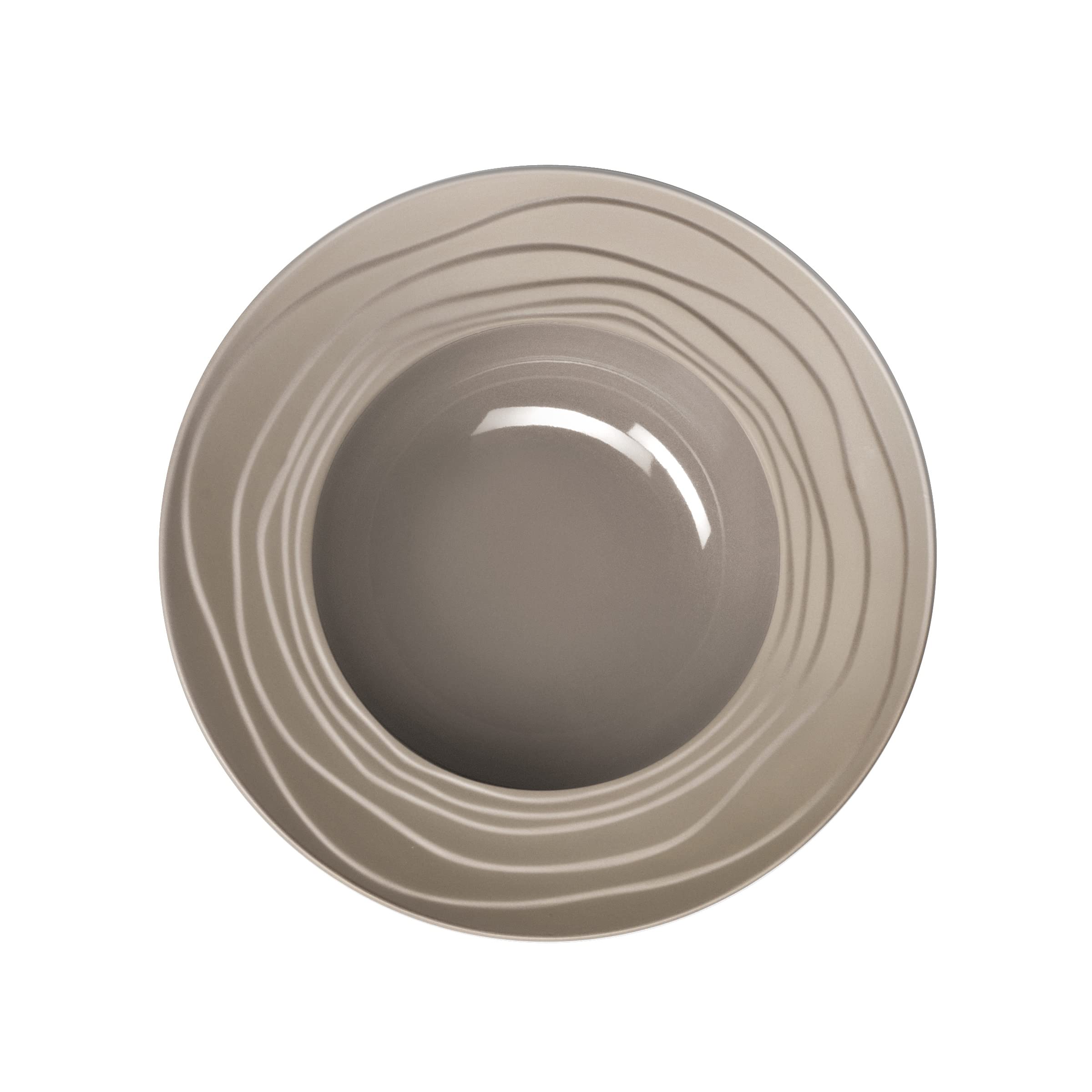 m-dard-de-noblat-escale-nature-assiette-pr-sentation-31-5-cm-gris-lot-3 image 4