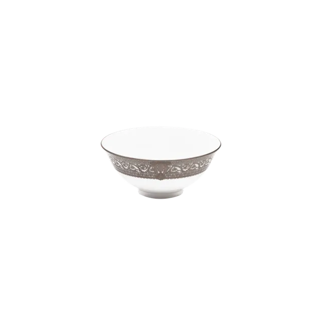haviland-salon-murat-bol-soupe-blanc-et-platine image 1