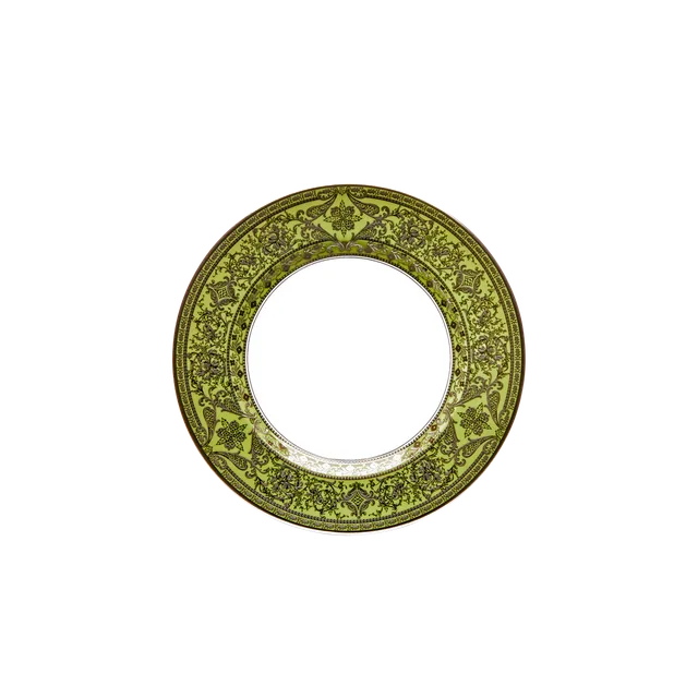 haviland-matignon-assiette-pain-vert-pomme-platine image 1