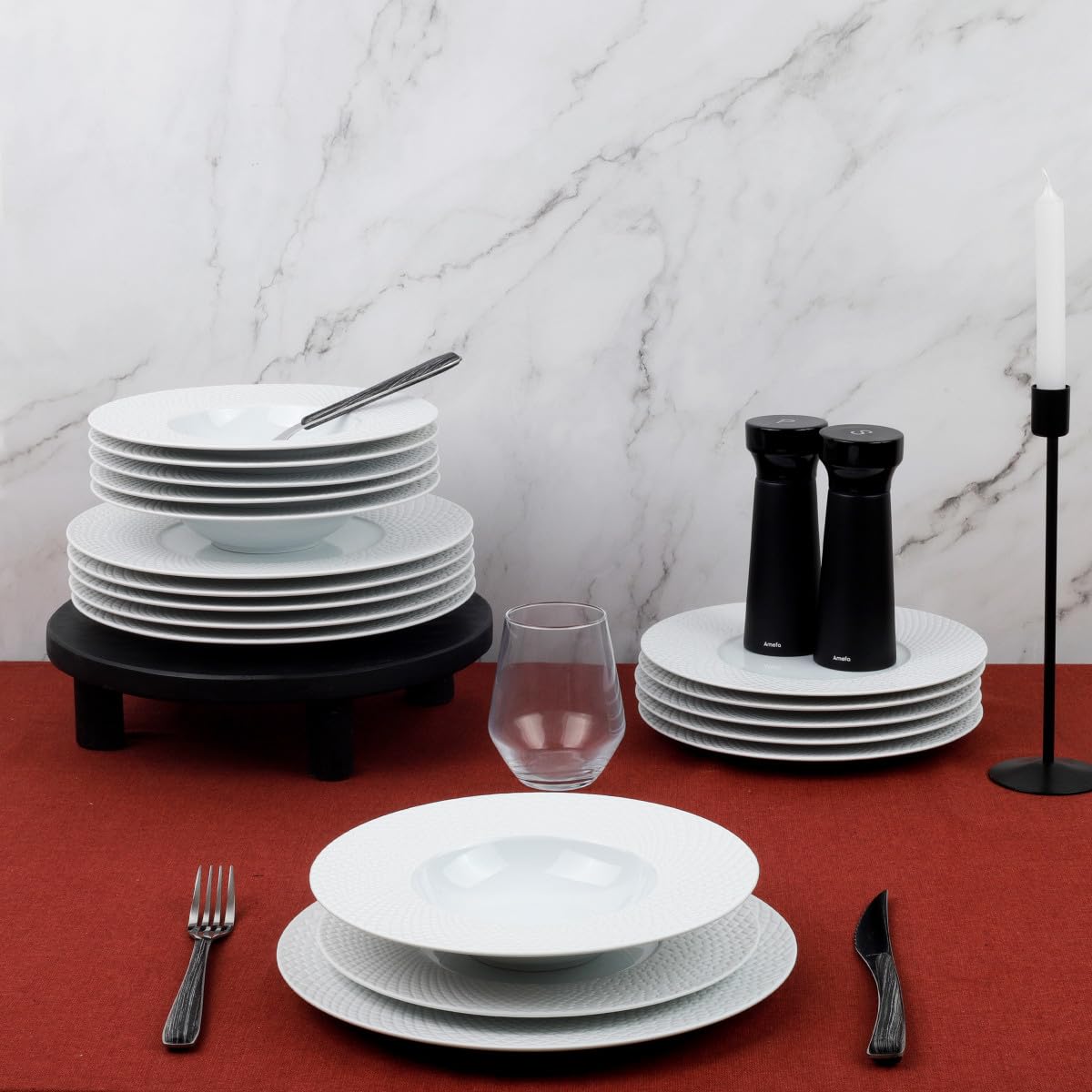 m-dard-de-noblat-sherane-assiette-creuse-porcelaine-blanc-20-cm-lot-6 image 6