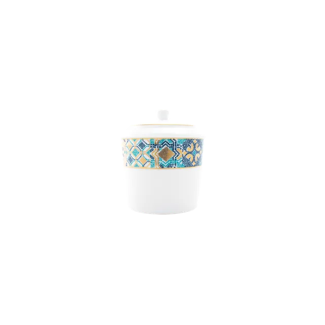 haviland-portofino-sucrier-porcelaine-blanc image 1