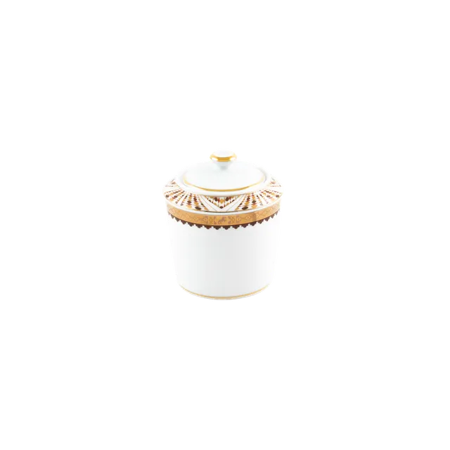 haviland-cavalier-royal-sucrier-porcelaine-blanche image 1