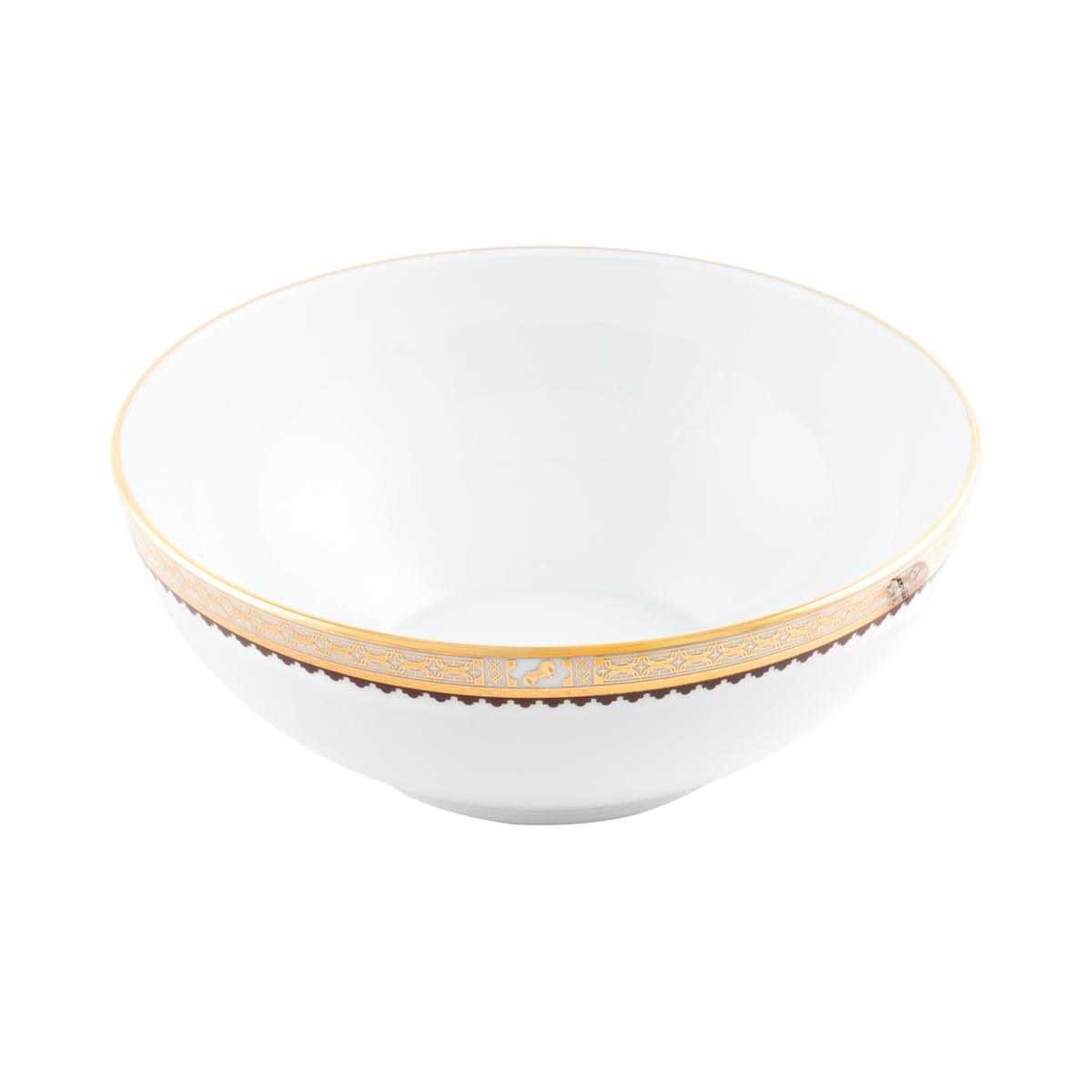 haviland-cavalier-royal-saladier-porcelaine-blanc image 1