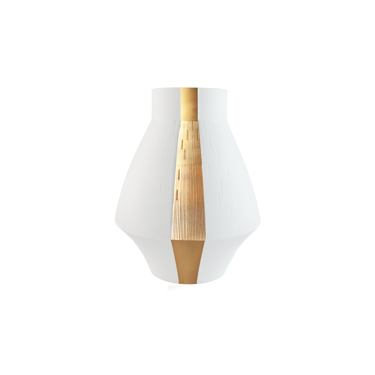 haviland-infini-vase-petit-mod-le-porcelaine-or image 1
