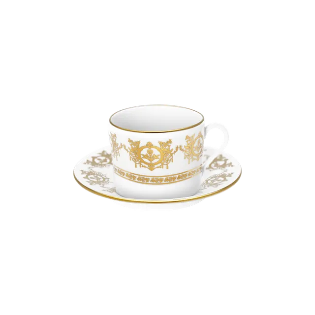 haviland-ritz-imp-rial-tasse-d-jeuner-porcelaine-blanche image 1