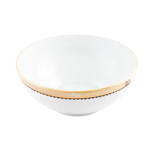 haviland-cavalier-royal-saladier-porcelaine-blanc image 1