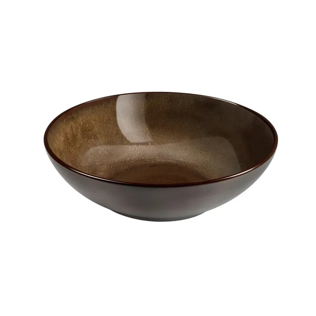 m-dard-de-noblat-feeling-assiettes-salade-p-tes-18-cm-bronze-lot-6 image 1