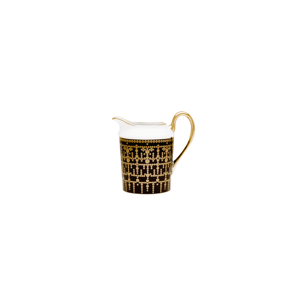 haviland-tiara-cr-mier-noir-or-porcelaine-limoges image 1