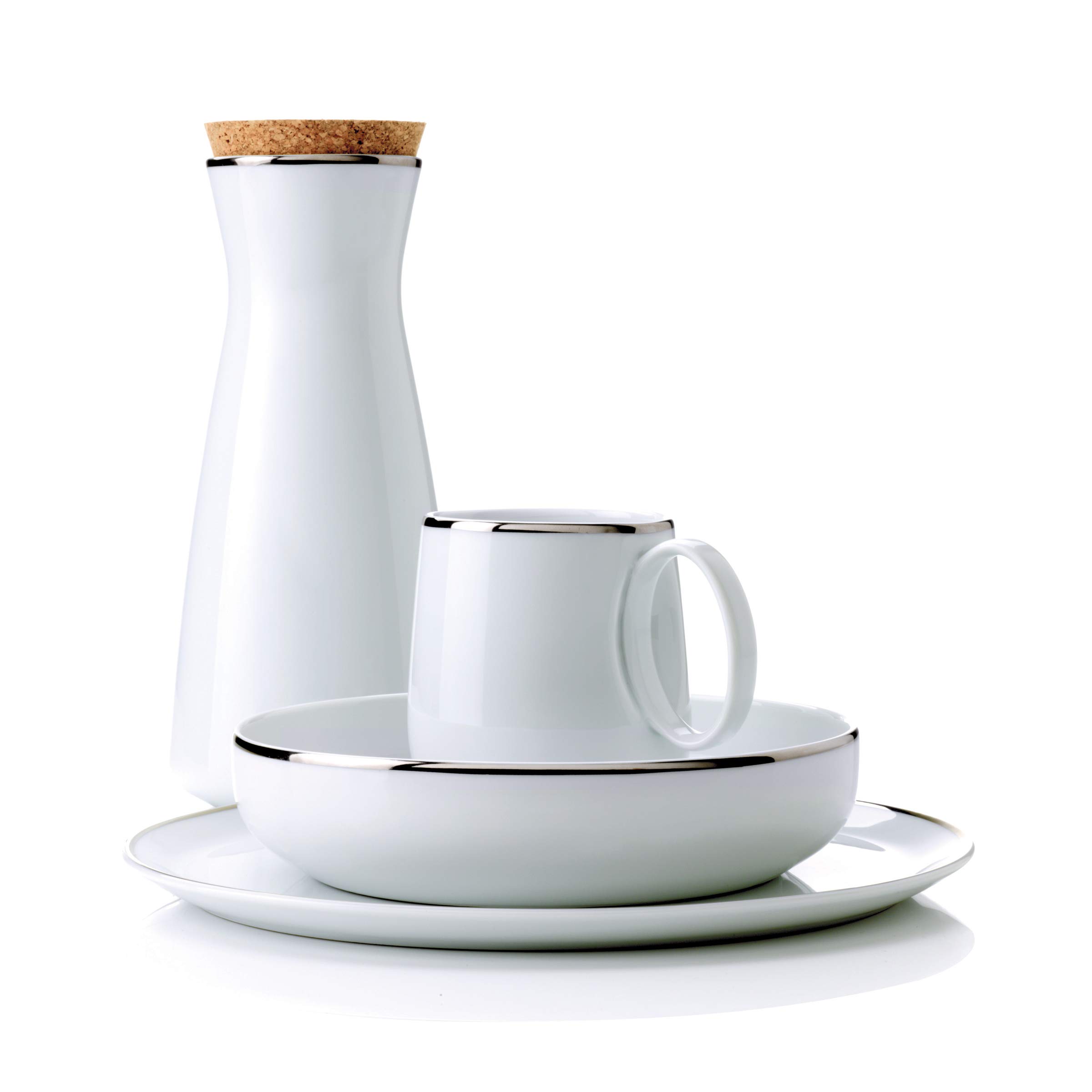 m-dard-de-noblat-yaka-assiettes-salade-et-p-tes-20-cm-platine-lot-6 image 3