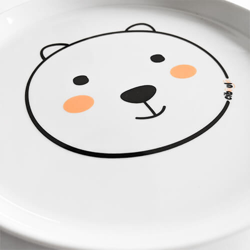 ciboulo-animal-assiette-porcelaine-enfant-renard-coffret-ventouse image 7