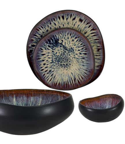 m-dard-de-noblat-gao-saladier-27-cm-gr-s-noir-vert-artisanal image 6