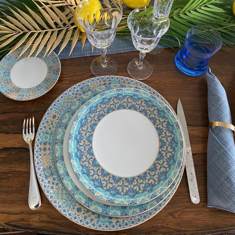 haviland-portofino-assiette-creuse-aile-en-porcelaine image 2