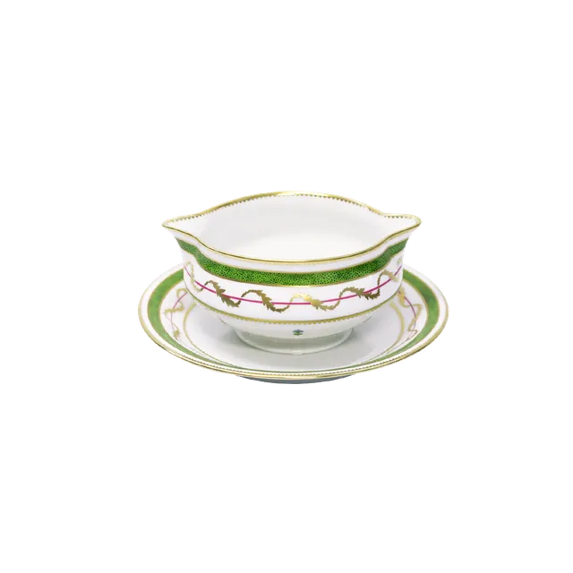 haviland-vieux-paris-vert-sauci-re-porcelaine-vert image 1