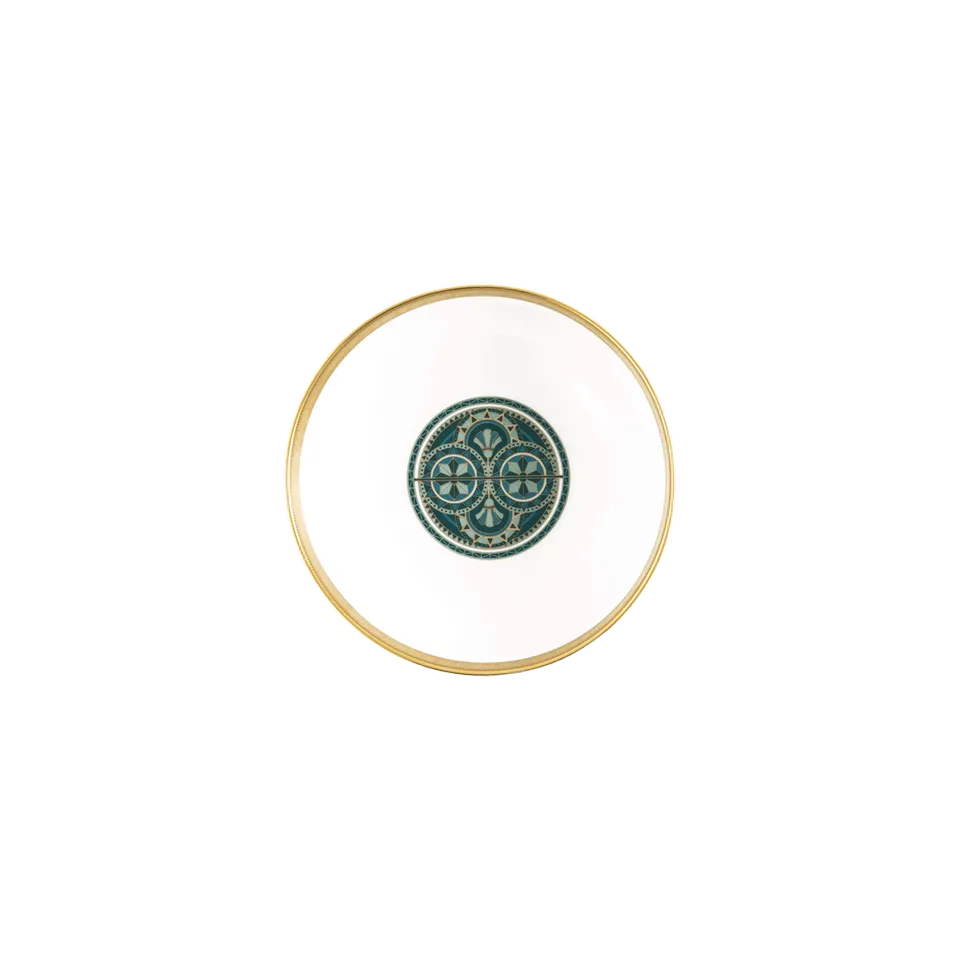 haviland-r-ves-du-nil-bol-riz-porcelaine-vert-et-or image 1