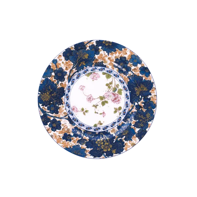 haviland-dammouse-assiette-g-teau-porcelaine image 1