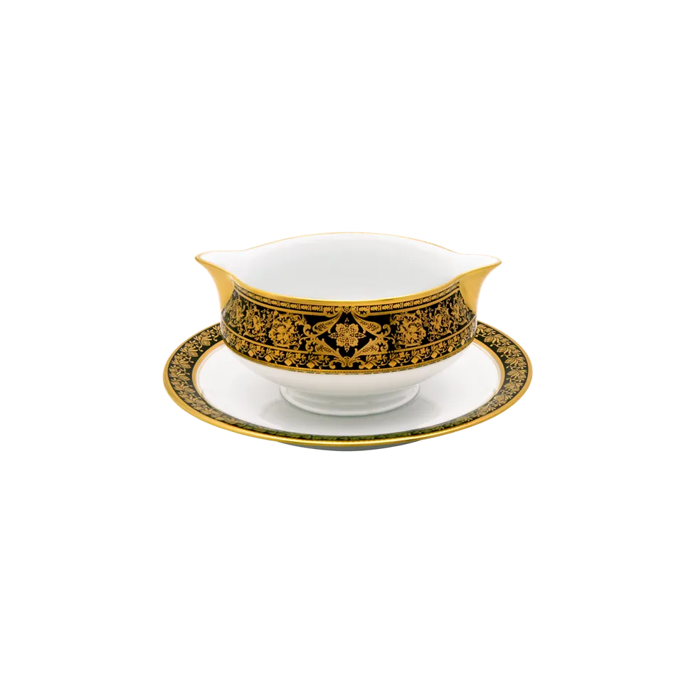 haviland-matignon-sauci-re-porcelaine-noir-or image 1