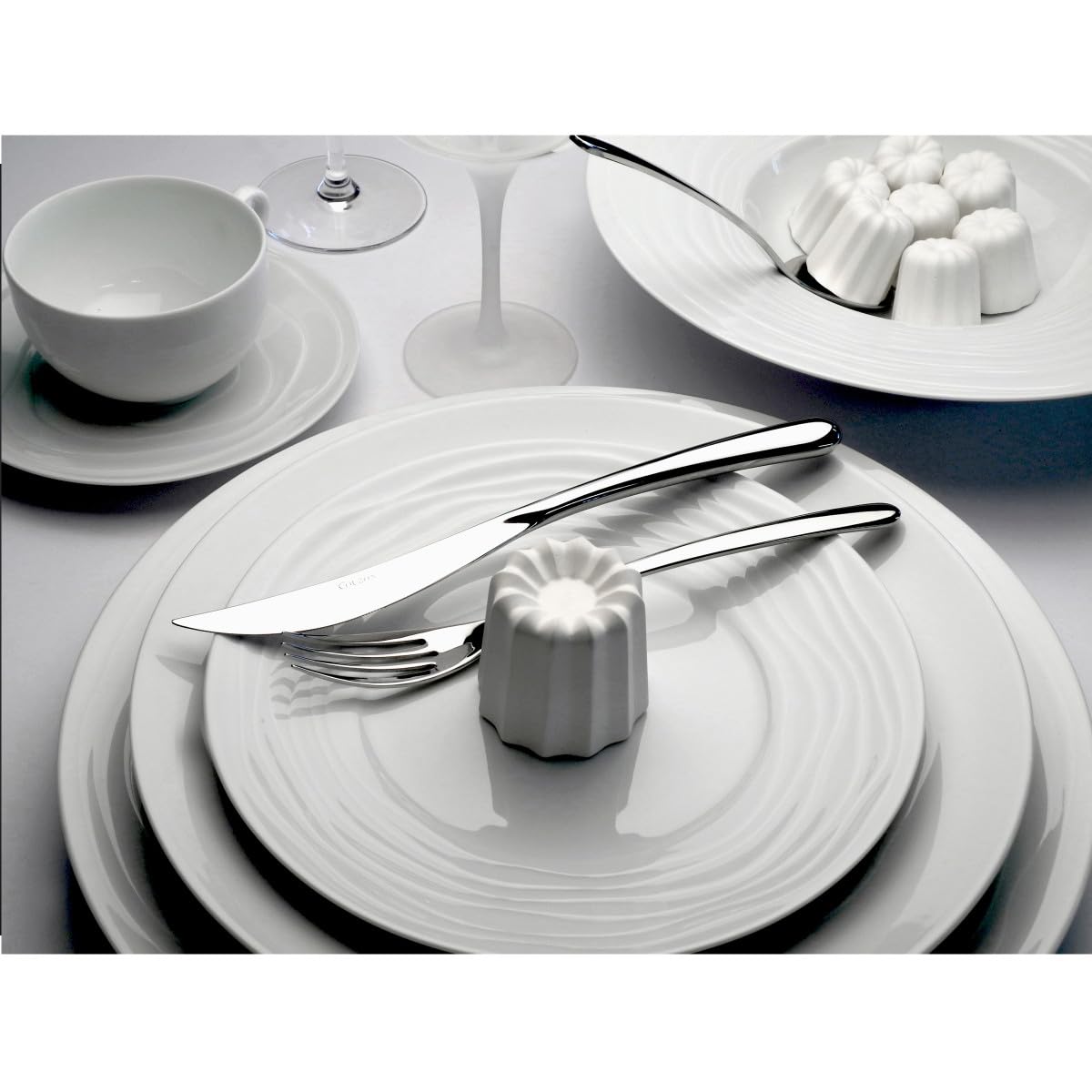 m-dard-de-noblat-onde-assiette-dessert-porcelaine-blanc-lot-6 image 5