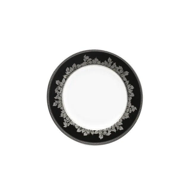 haviland-feuille-de-platine-assiette-pain-porcelaine-limoges image 1