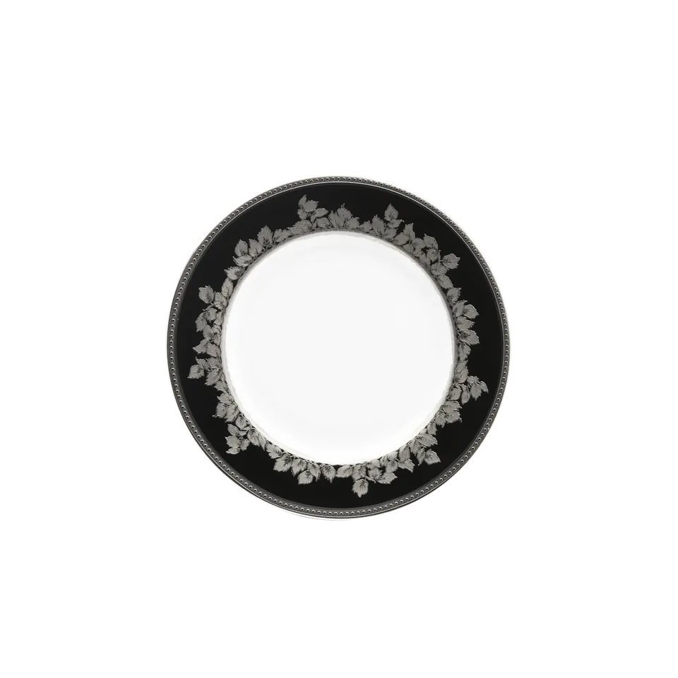 haviland-feuille-de-platine-assiette-pain-porcelaine-limoges image 1